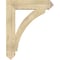 Ekena Millwork Thorton Arts & Crafts Rough Sawn Bracket, Douglas Fir, 6"W x 32"D x 40"H BKT06X32X40THR03RDF - alternate 2